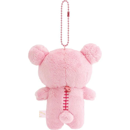 SAN-X | Rilakkuma Plush Keychain Bag Charm 145×125×105mm (Sakura Cherry Blossom)