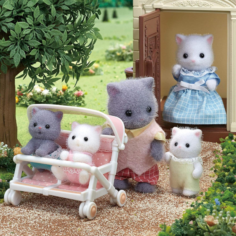 Sylvanian Families | Doll Persian Cat Father Dad W65×D45×H108Mm