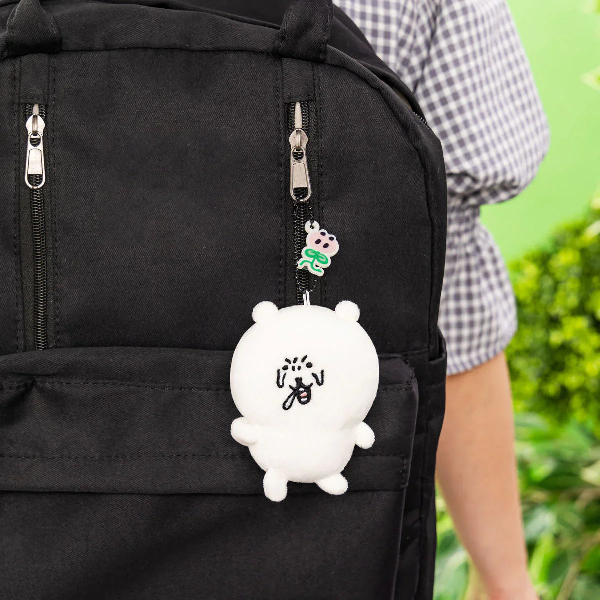 Nagano Characters | Nagano Bear Mascot Holer Plush Keychain Bag Charm 110 x 80 x 50mm (Pollen)