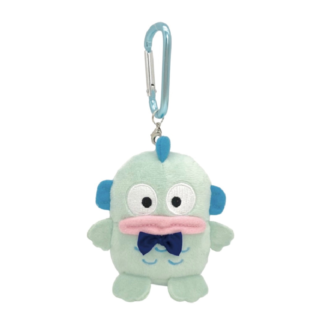 SANRIO | Hangyodon Mascot Holder Plush Keychain Bag Charm with Carabiner H9 x W9 x D6cm