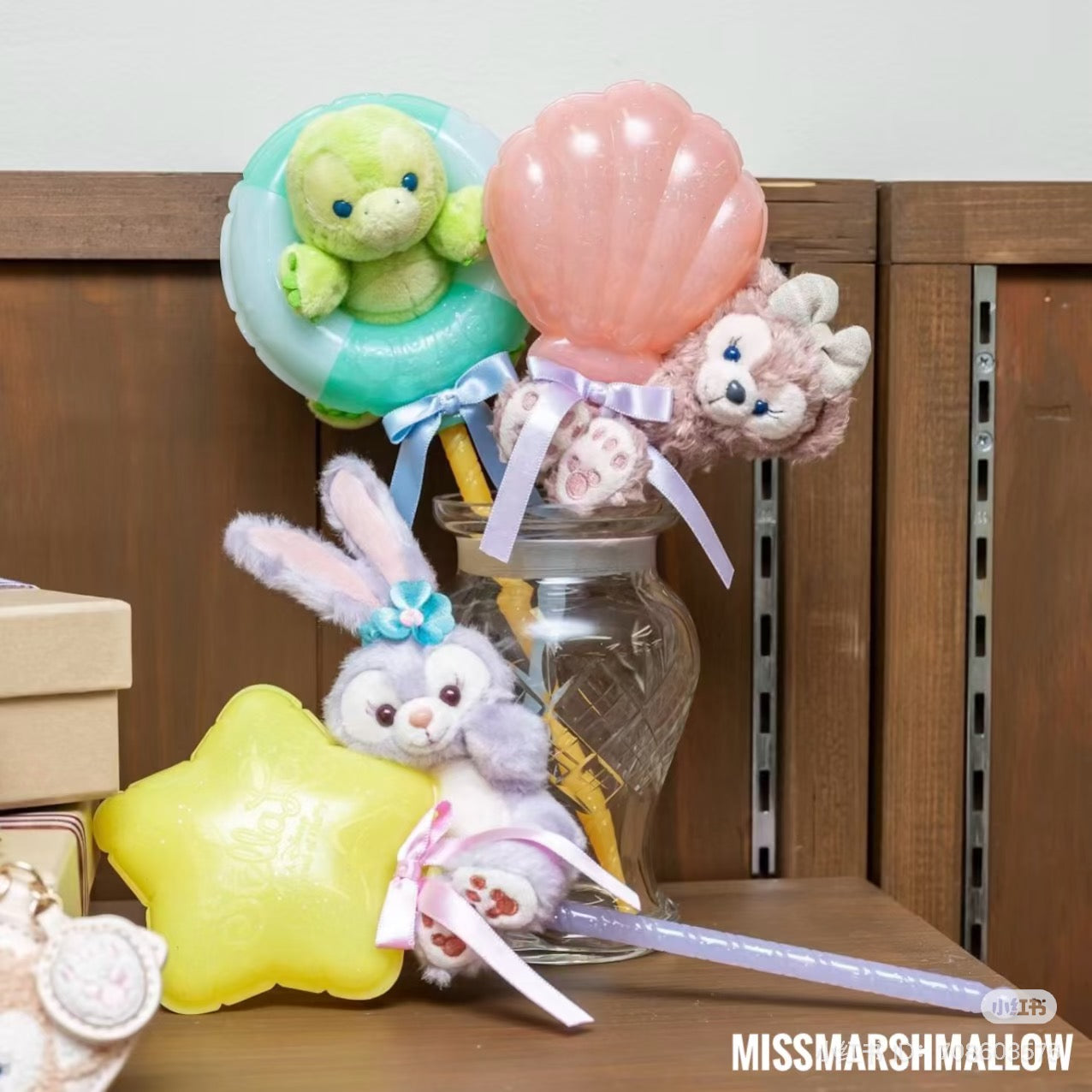 Diseny | Mascot Holder Plush Keychain (Ballons/Plush Stick)