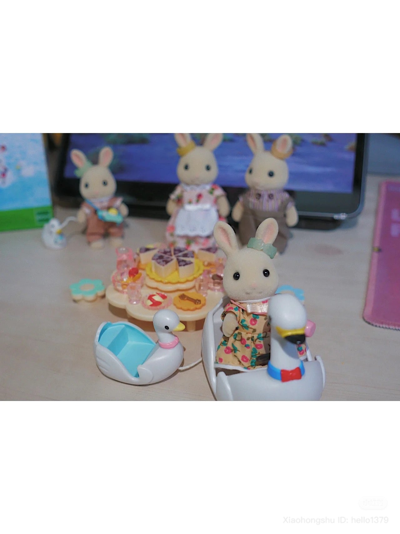 Sylvanina Families | Swan Boat Set - 5046