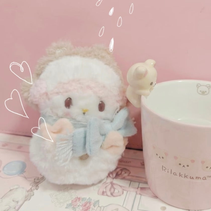 SANRIO | My Sweet Piano Mascot Holder Bag Charm Keychain (Snowman)