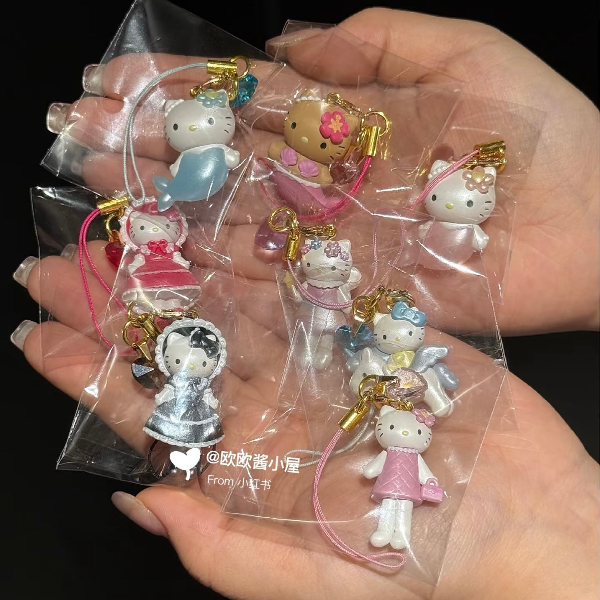 SANRIO | Hello Kitty Secret Trading Mascot Phone Strap Keychain