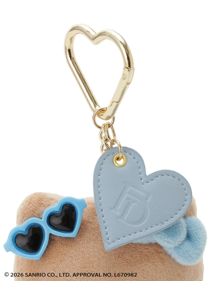FRAY ID x Hello Kitty | Summer Vacation Bag Charm Keychain 105x80mm (BLU)