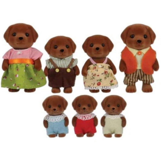 Sylvanian Families | Chocolate Labrador Family