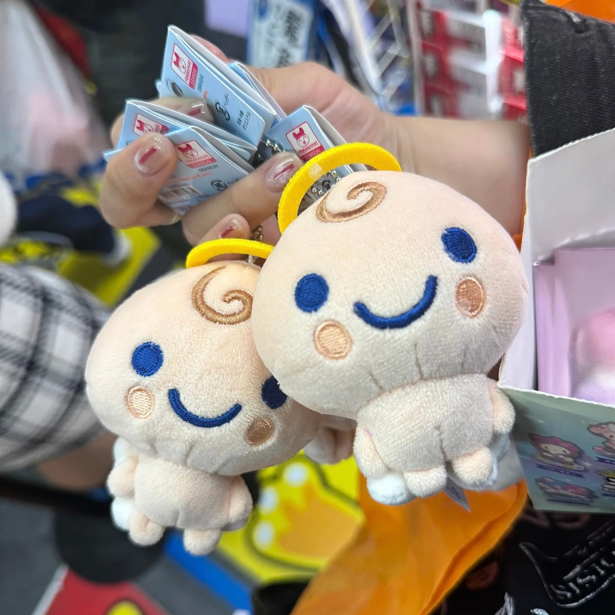 【Limit 2/customer】Tamagotchi | Mascot Keychain Plush Keychain 110×125×90mm (Kuriten)