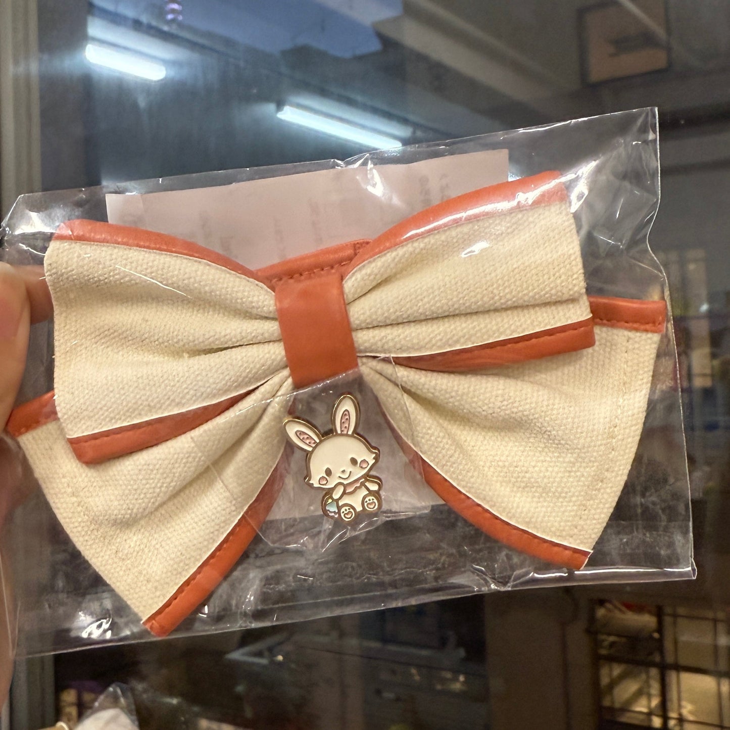 SANRIO | Hair Clip Multi Clip with Wish Me Mell Pin (Orange)