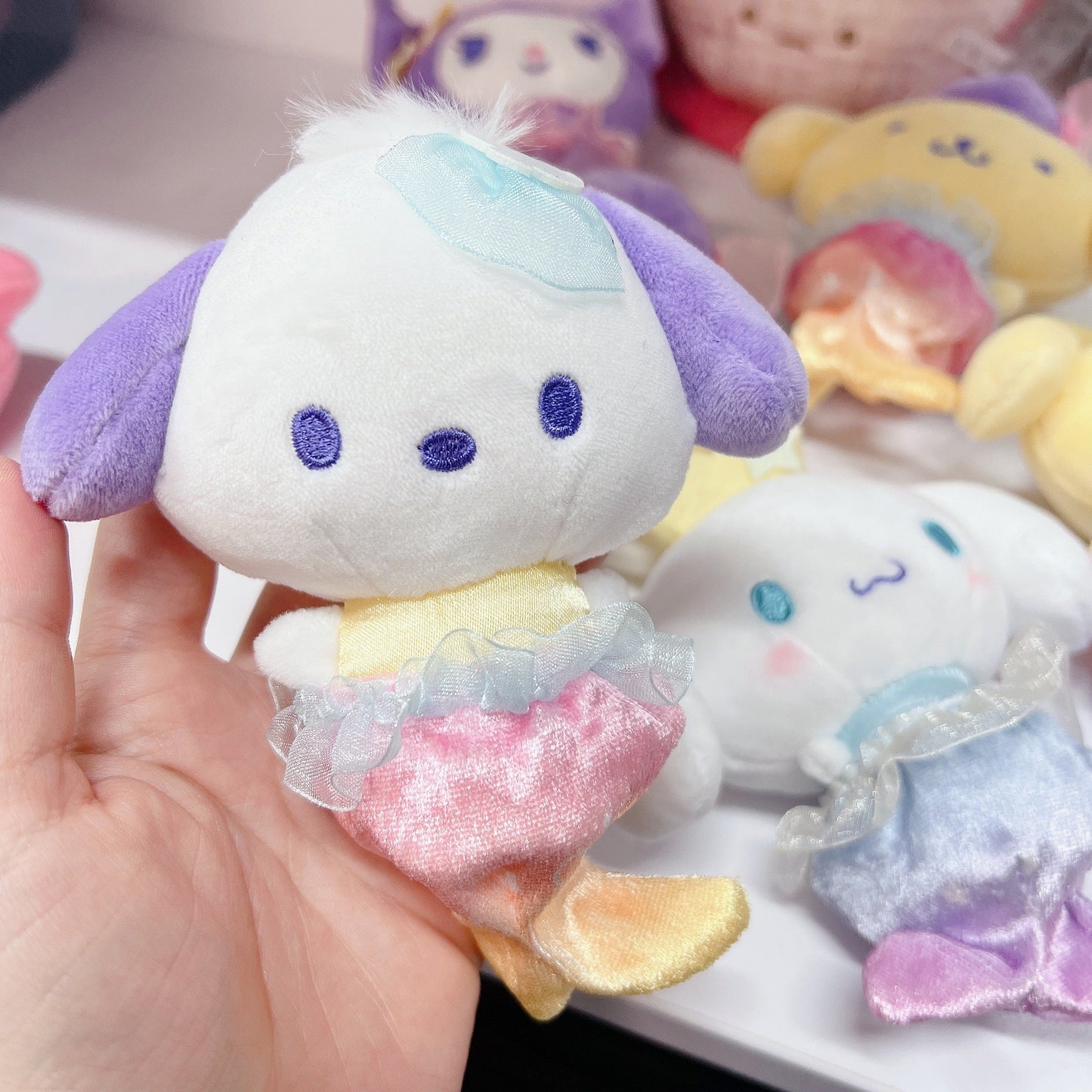 Sanrio | Plush Toy Mermaid Approx.28Cm / 7.5 X 6.5 3.5 Cm Pochacco