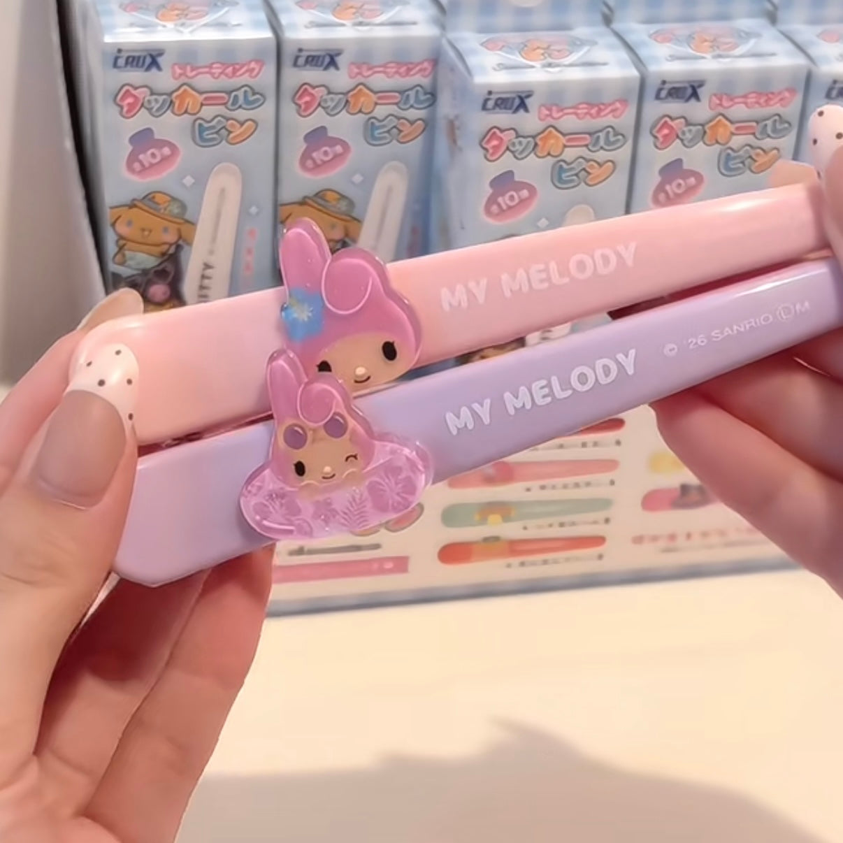 SANRIO | Secret Trading Duckbill Hair Clips Bangs Clips Blind Box 15x125mm
