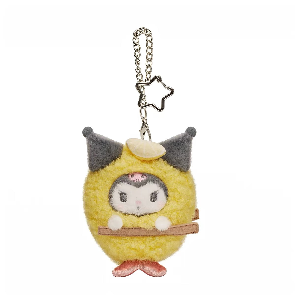 SANRIO | Kuromi Mascot Holder Bag Charm Keychain (Sanrio Midnight Diner Series)