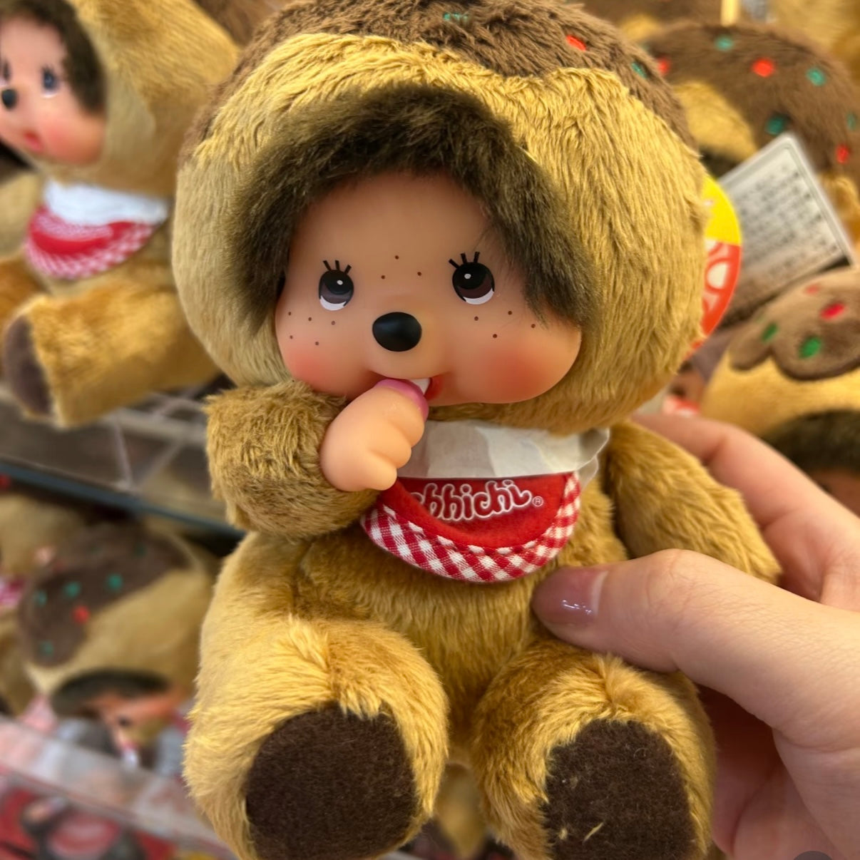 Monchhichi | Takoyaki Sitting Plush Toy Plush Doll 16cm Approx. (Local Limited)