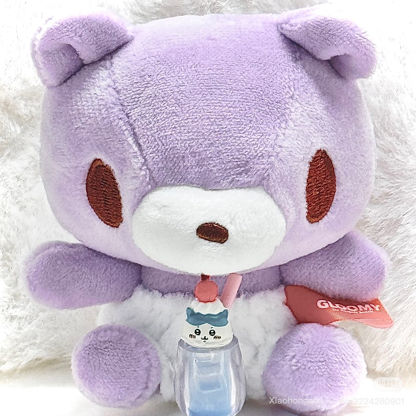Gloomy Bear | Baby Purple Mini Plush Toy Plush Doll 7.1cm Approx. (25th ANNIVERSARY TOUR)