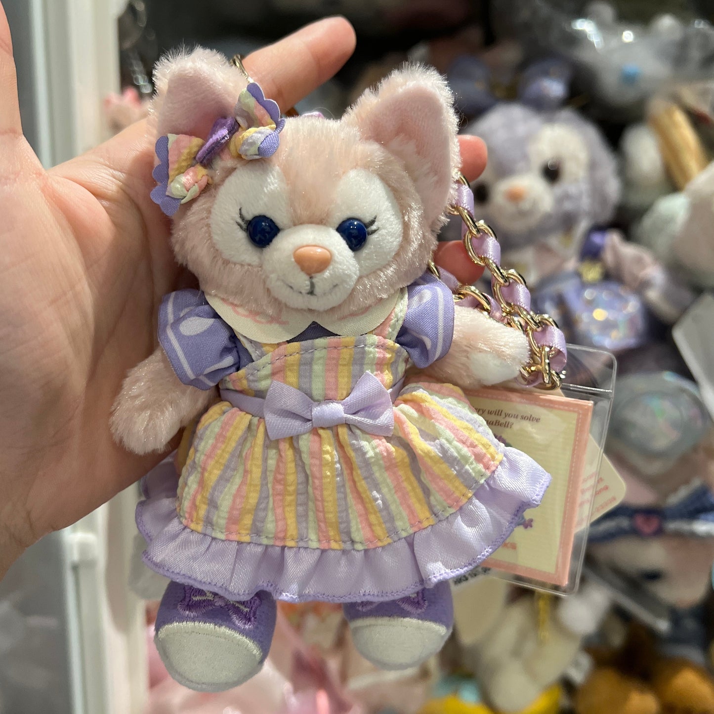 Disney | Hongkongdisney Linabell Plush Key Charm Keychain (Spring Limited)