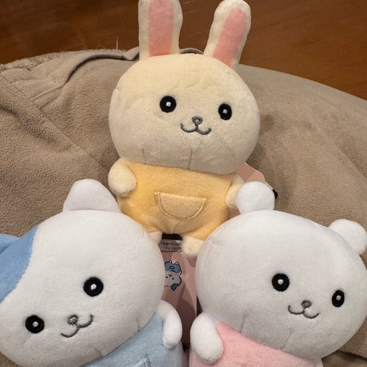 Nagano Characters | Chiikawa Potetama Plush Toy Plush Doll 140x100x90mm (It looks like something)