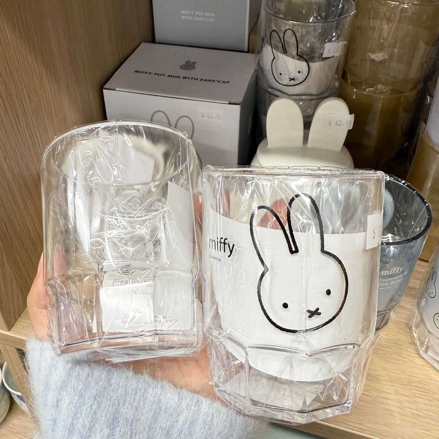MIFFY | Stacking Cups W72×H90×D72mm (Clear - A)