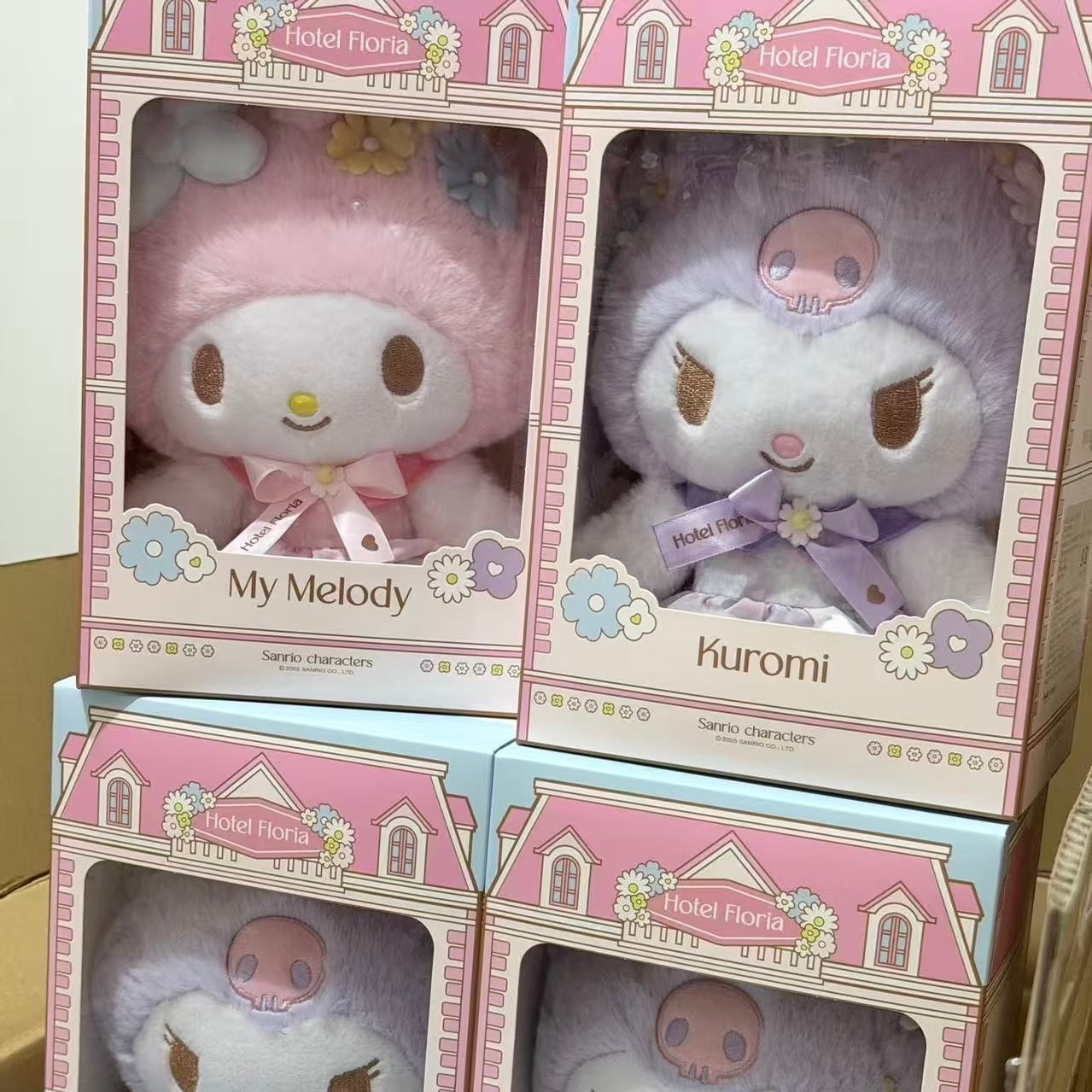 Hotel Floria x Sanrio | Kuromi Plush Toy Plush Doll