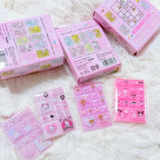 【Limit 3】SANRIO | Secret Trading Mini Tile Stickers 60x40x4mm (Single Random Item)
