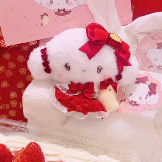 SANRIO | Cogimyun Bag Charm Plush Keychain Mascot Holder (10th Anniversary)