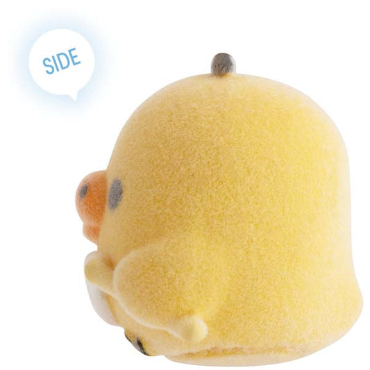 SAN-X | Rilakkuma Kiiroitori Petit Collection Mascot 22×26×21mm (Flocked 4th Edition)