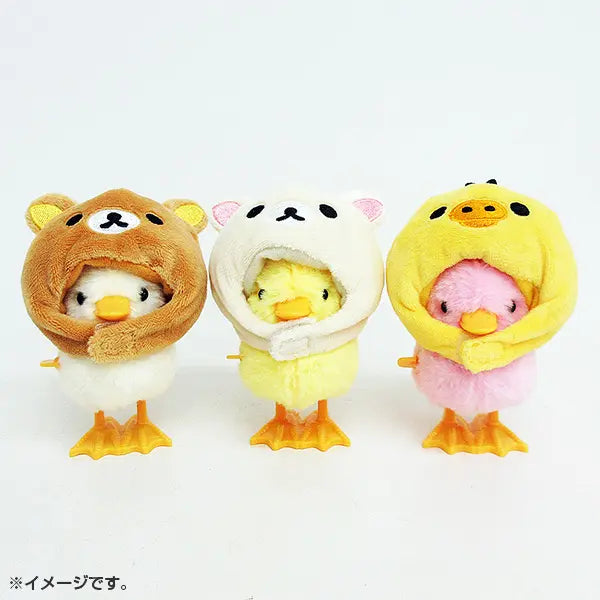 SAN-X | Rilakkuma Miniature Keychain Bag Charm 80×85×65mm (Costume Cap)