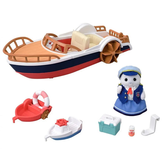Sylvanian Families Seal Sailor's Leisure Boat - 5864