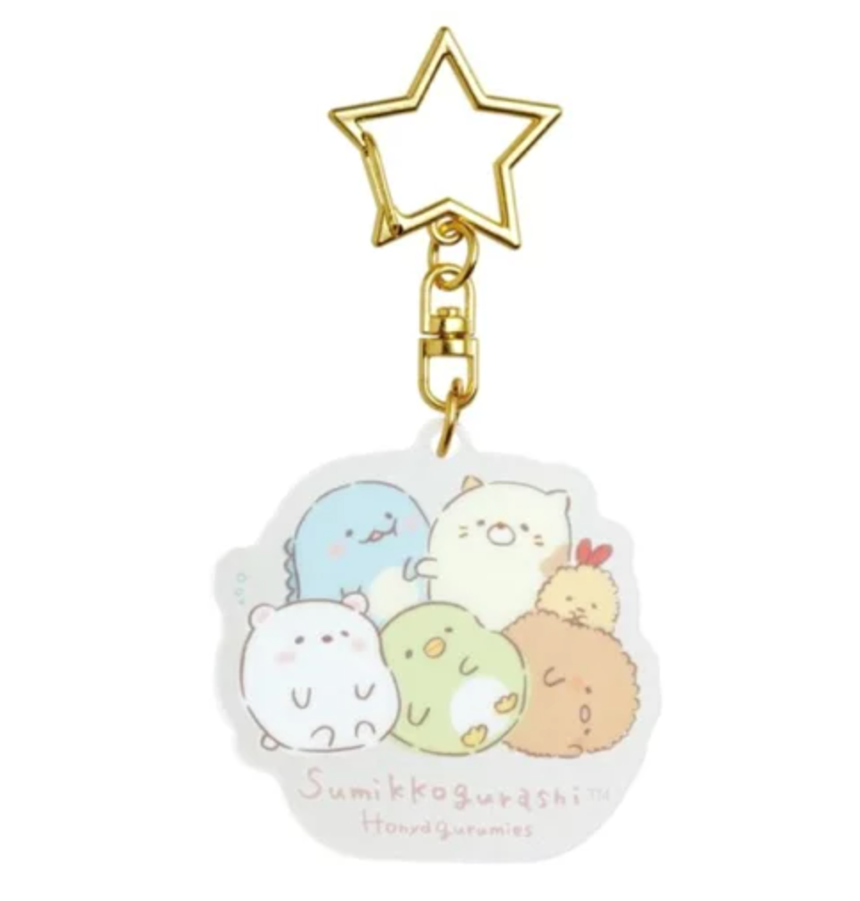 San-Xsumikko Gurashi Acrylic Key Chain Official Japan 2023