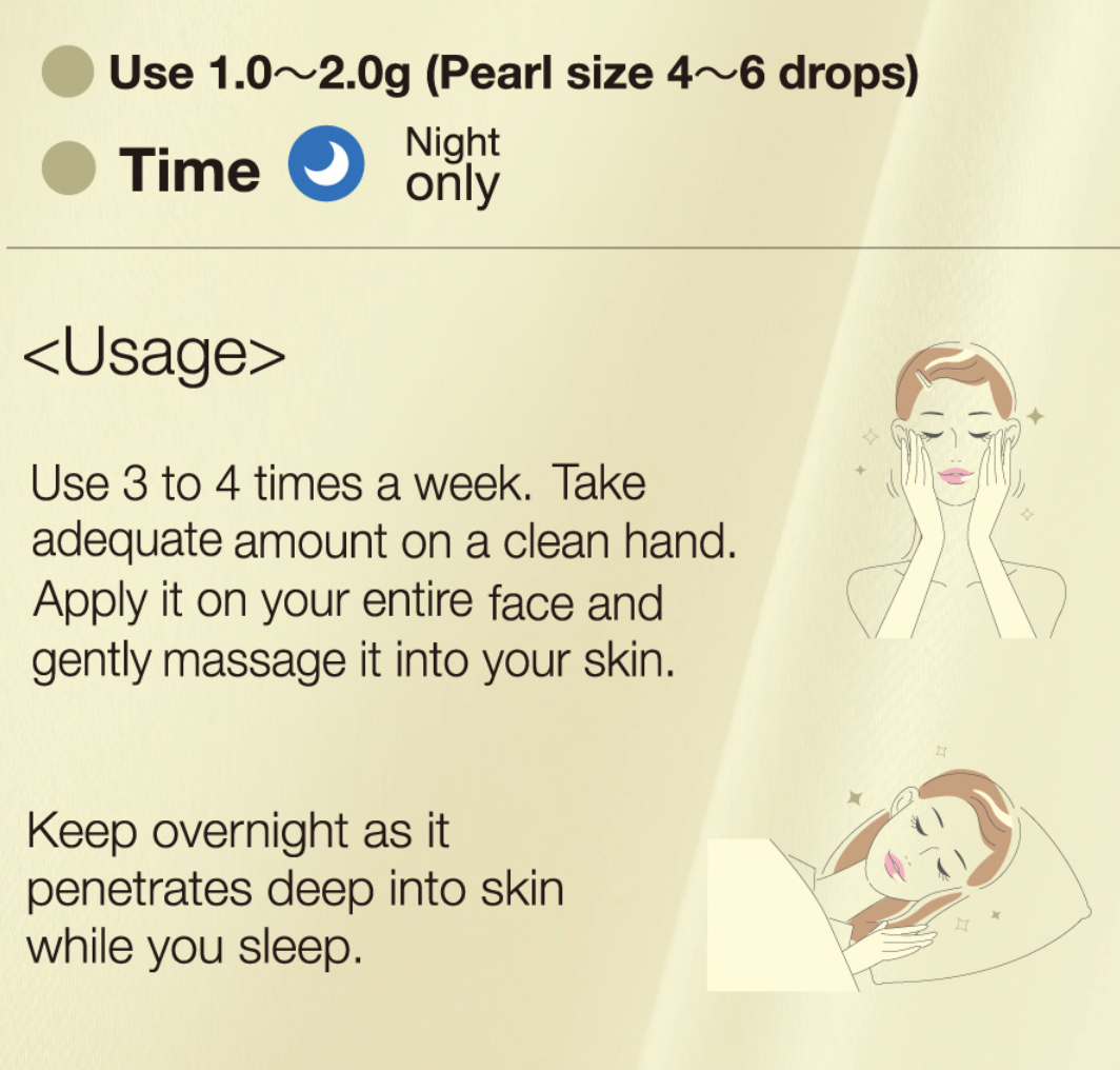 Mitsubachi Cosmeroyal Jelly Honey Night Sleeping Gel