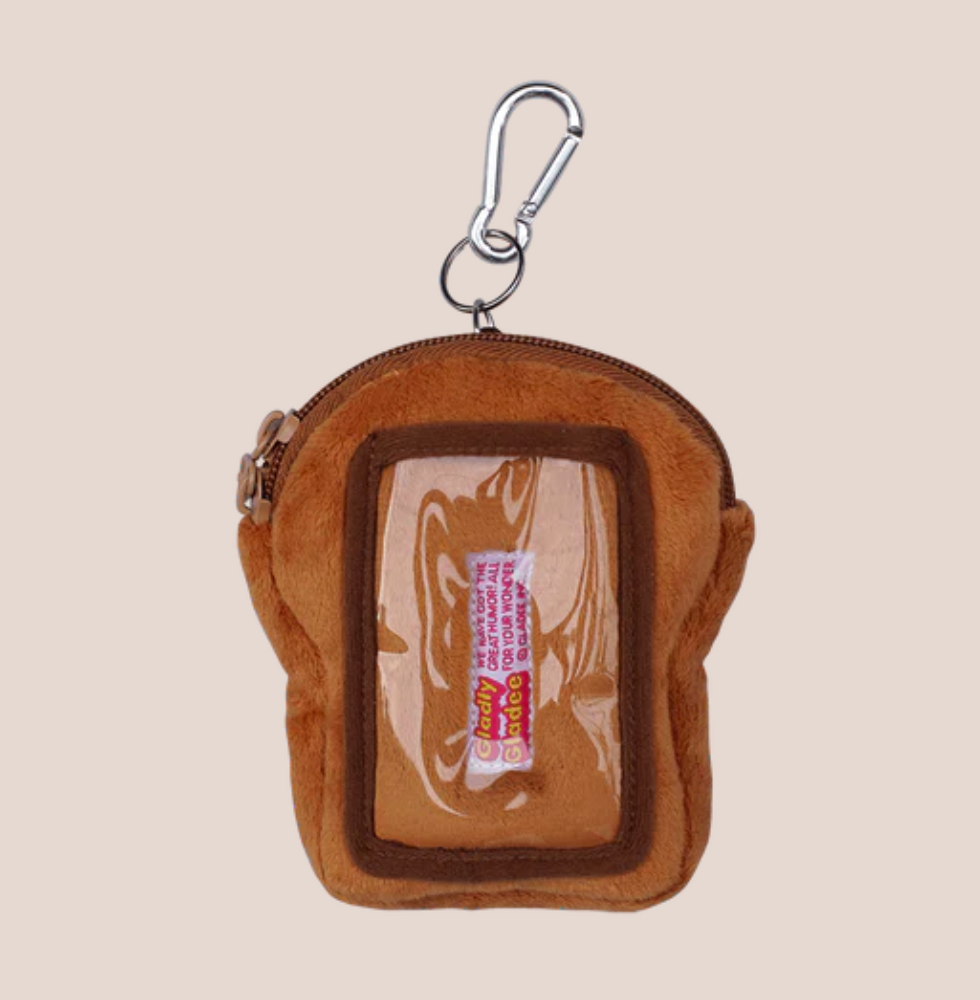 Gladeebutter Toast Mini Case For Airpods/ Pass Card /