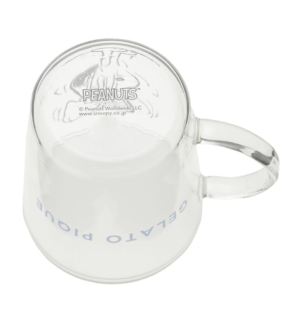Made In Japanpeanuts X Gelato Piuquesnoopy Glass Mug