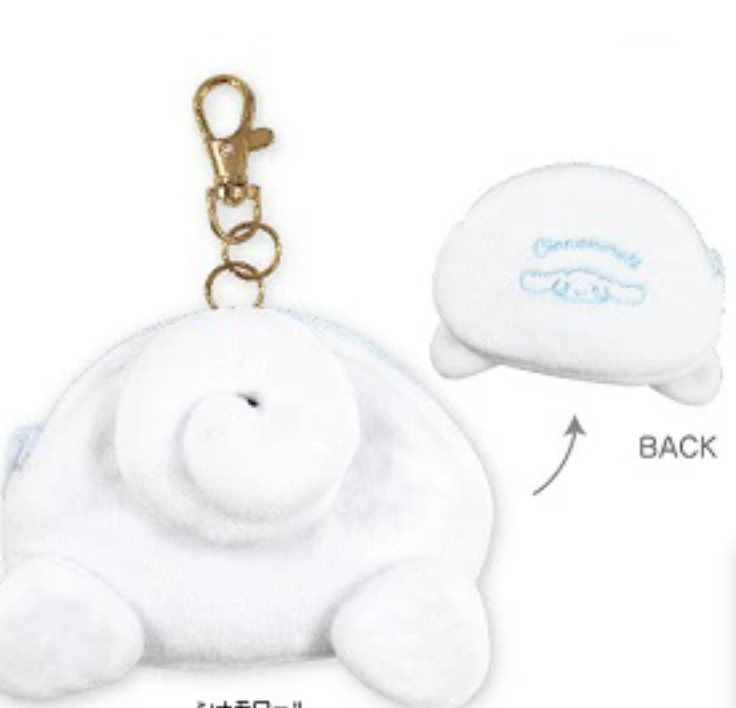 Sanrio | Oshiri Pouch Flat H80×W110×D20Mm // Cinnamoroll