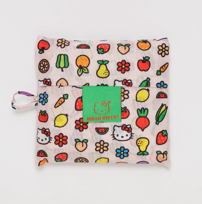 Baggu | Sanrio Hello Kitty Icons Standard Baggu 合作款 三丽鸥凯蒂猫 可折叠环保袋/购物袋
