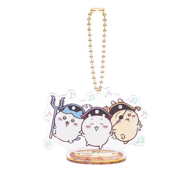 Chiikawa | Acrylic Holder Keychain & Stand (Cute Pirate Characters Limited)
