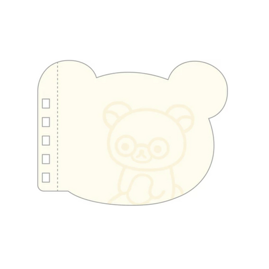 San-X | Rilakkuma Ring Memo Pad/Notebook 74×97Mm 80 Sheets (Basic Rilakkuma Favorite Things)