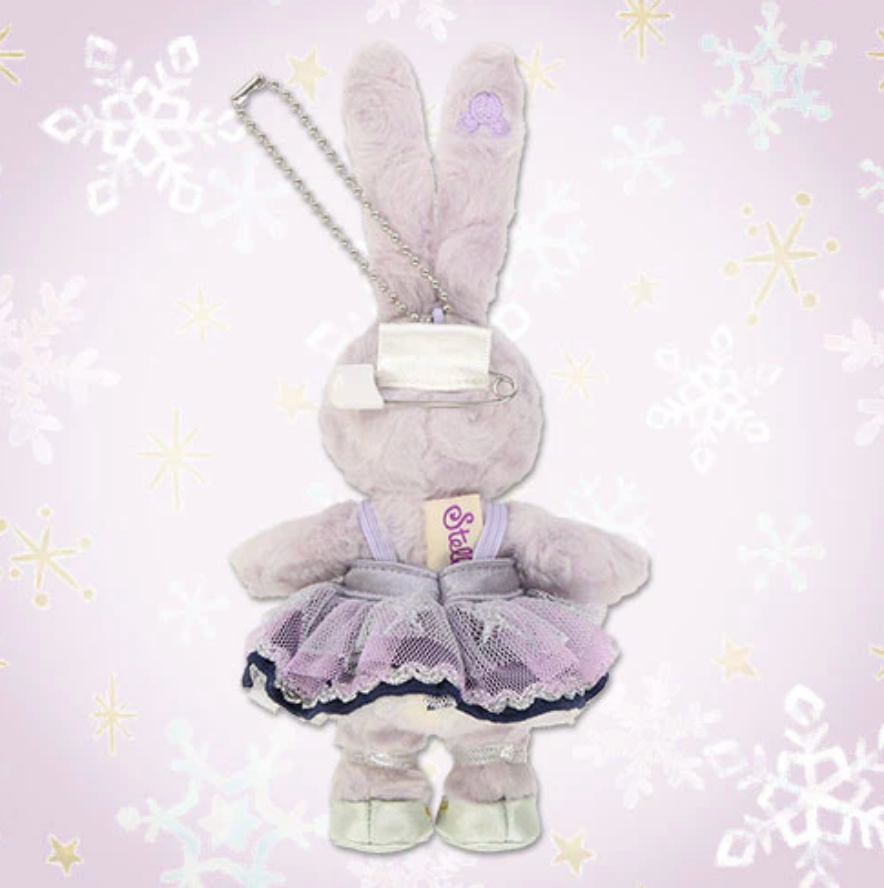 Disney | Tokyodisneysea Duffy And Friends Stellalou Mascot Holder Plush Keychain With Badge