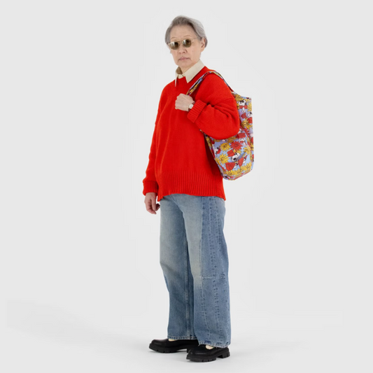 Standard Baggu - Floral Snoopy