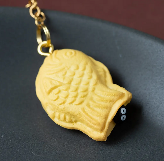 Studio Ghibli | My Neighbor Totoro Strap Key Chain Japanese Sweets Burarin W20×H27×27Dmm (Taiyaki