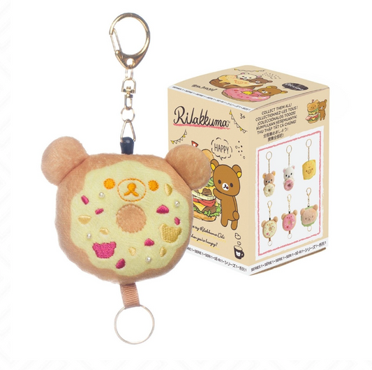 SAN-X | Rilakkuma Deli Series Plush Deli Blind Box Plush Keychain 11cm Approx. (Random)