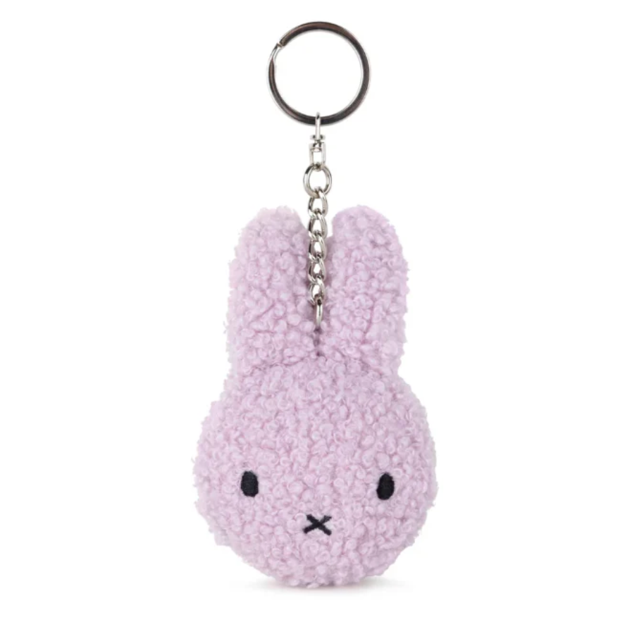 MIFFY | Flat Keychain Eco Tiny Teddy 10cm 100% recycled PET (Lavender)
