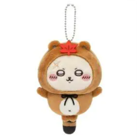 CHIIKAWA | Rakko Mascot Holder Bag Charm Keychain (Chiikawa Tanuki Damon Lottery)
