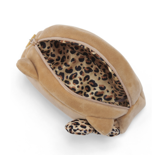 GRL x Hello Kitty | Sunburn Face Pouch 115x190x60mm (Leopard Print)