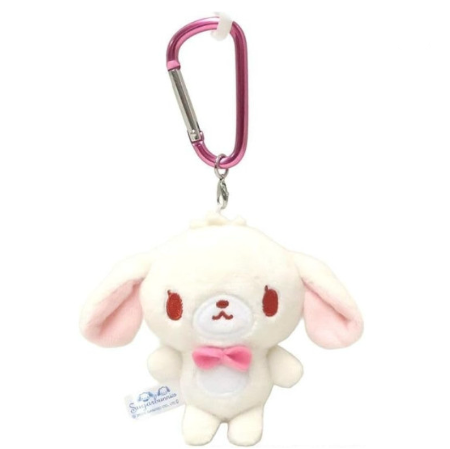SANRIO | Sugarbunnies Sugar bunnies Shirousa Carabiner Mascot Bag Charm Keychain 130x100x50mm