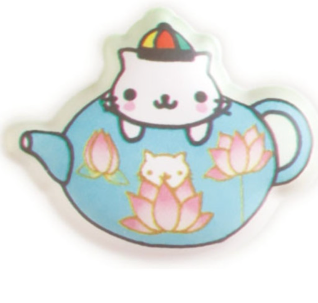 SAN-X | Nyan Nyan Nyanko Squishy Sticker 200x95mm (Universe San-X Town More!)