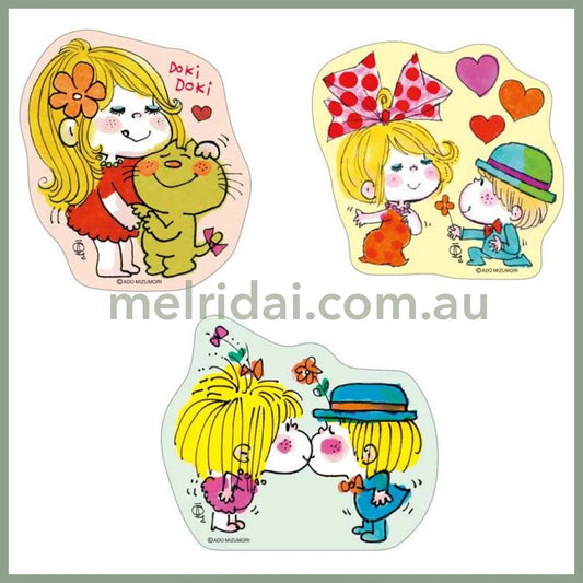 ADO MIZUMORI | Clear Stickers 3 Pieces H70×W60mm (A)