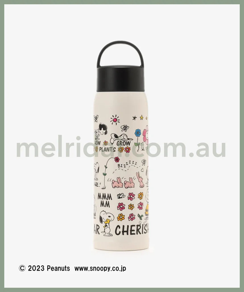 Afternoon Tea X Peanuts | Carry Bottle 480Ml White