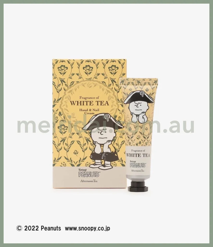 Afternoon Tea X Peanutssnoopy Hand & Nail Cream 20G White Tea