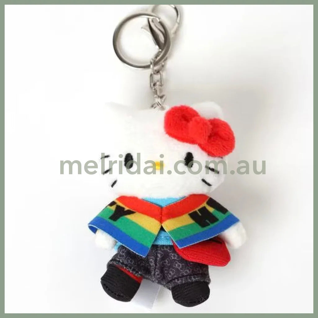 Me% x Hello Kitty | Mini Mascot Holder Plush Keychain 13cm 4th Ver. (Festival)