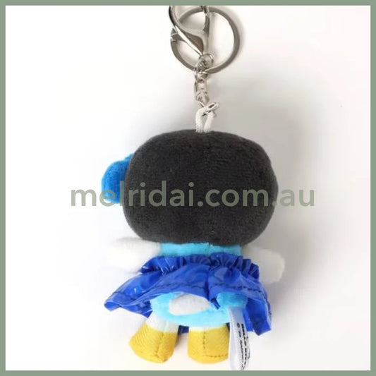 Me% x Hello Kitty | Mini Mascot Holder Plush Keychain 13cm 4th Ver. (Penguin)