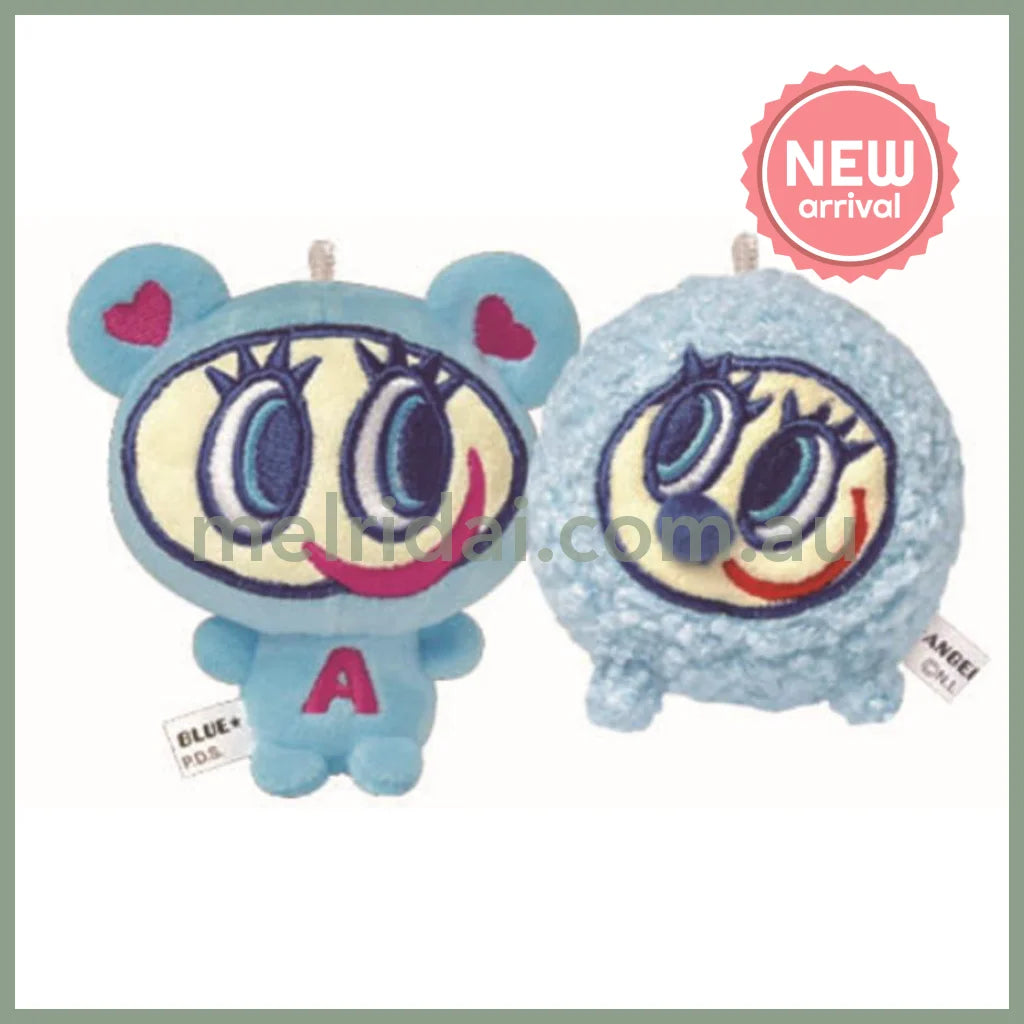 Angel Blue | Magnetic Mascot Holder Set Keychain H160×W130×D60mm Nakamura kun & Friend