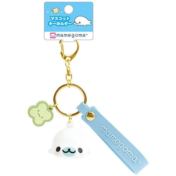 San-X Universe | Mamegoma Mascot Keychain Bag Charm 45×50×30mm